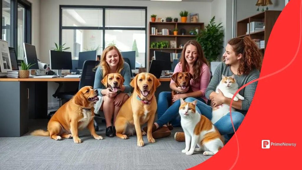 Pet-related perks offered by some employers: a growing trend