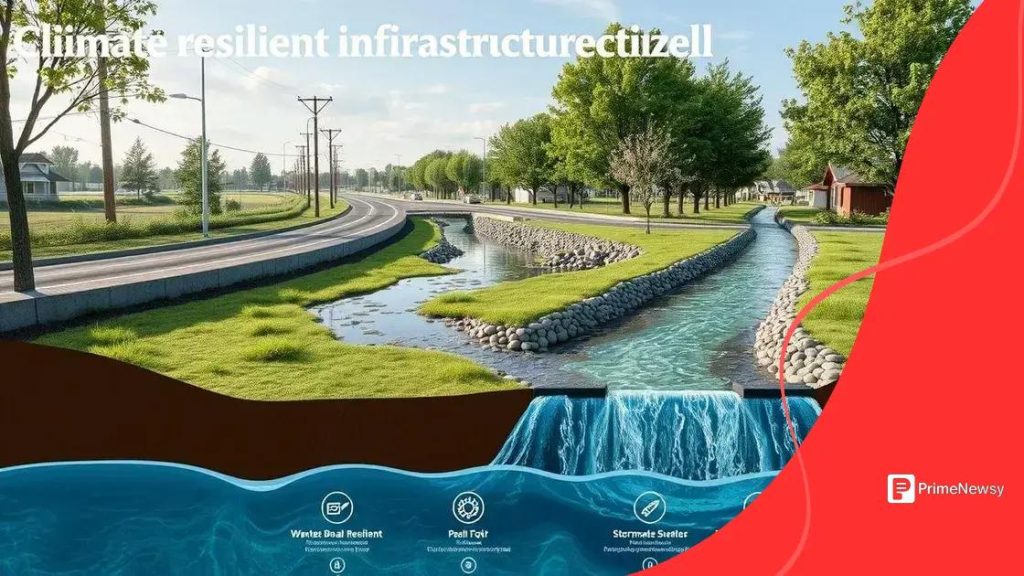 Infrastructure projects built for climate resilience