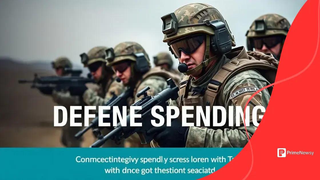 Impacts of defense spending on national security