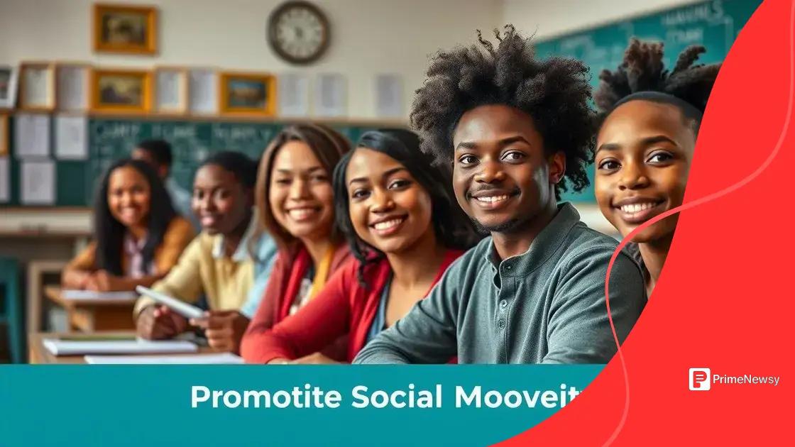 The impact of education on mobility