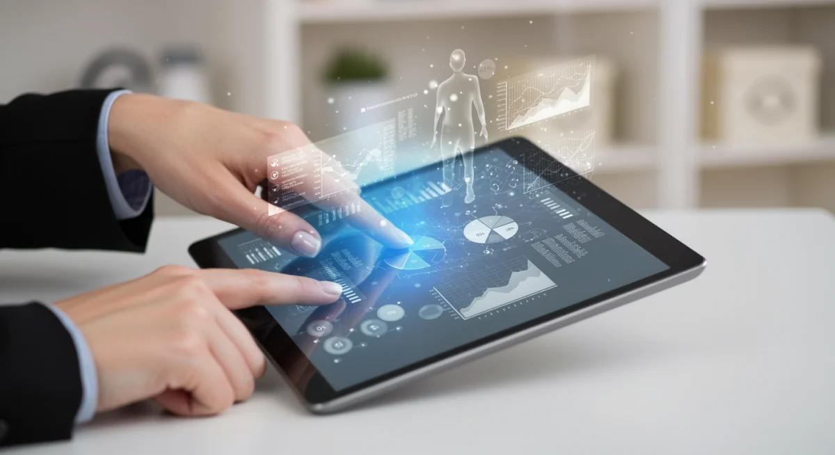 Analyzing digital health plan options and comparing benefit costs.