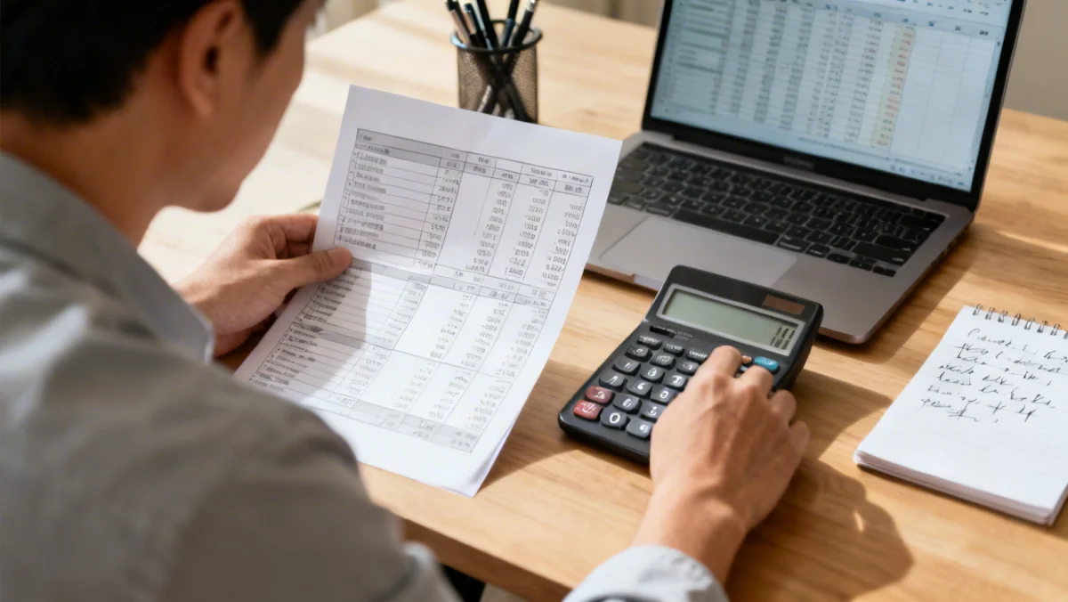 Individual planning finances based on future wage growth projections