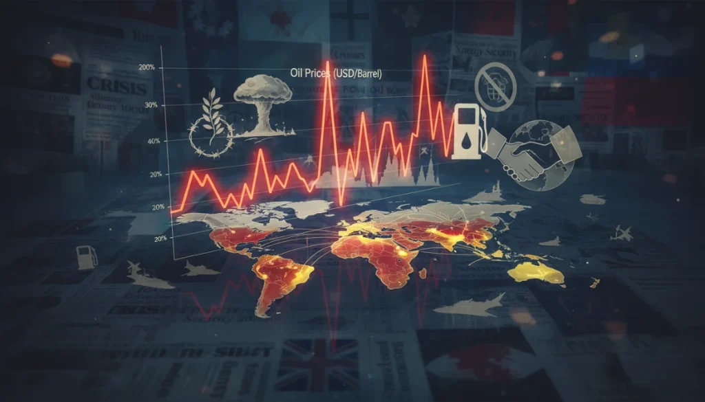 Oil Prices Fluctuate 15% Amid Global Tensions: Energy Market Report