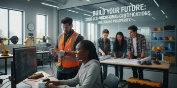 Students learning high-demand vocational skills for future careers