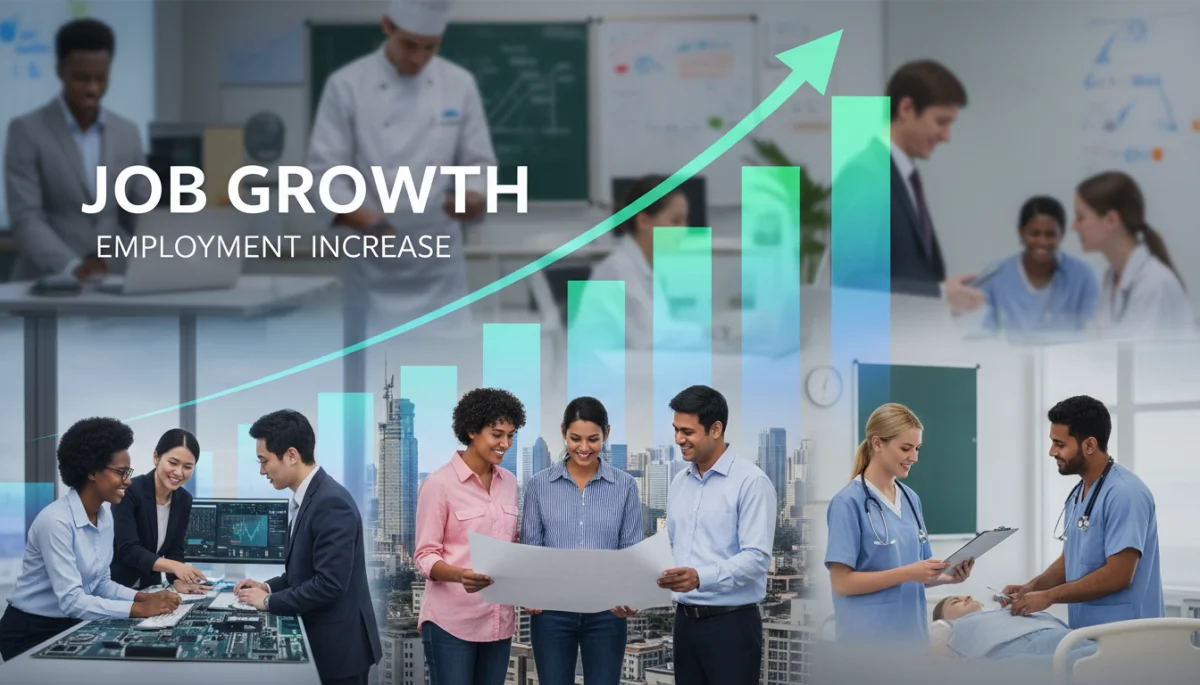 Diverse workforce benefiting from job growth projections