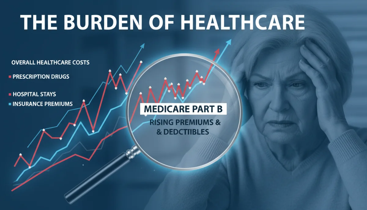 Visualizing rising Medicare Part B costs and financial impact